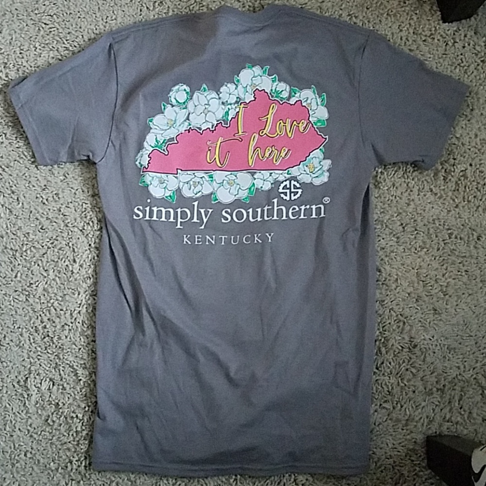 RESERVED "I love it here" Kentucky tee